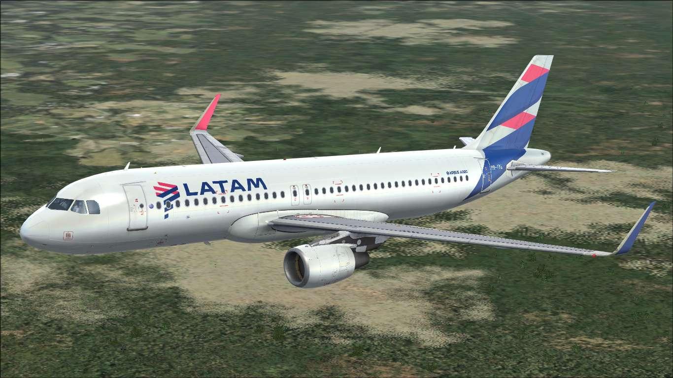 LatinVFR Airbus A320 LATAM (PR-TYR) for Microsoft Flight Simulator