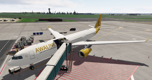 More information about "AWALINES Aerosoft A330-300RR - Virtual Airline Livery"