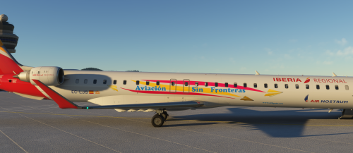 More information about "CRJ1000 AIR NOSTRUM - EC-LJS - AVIACION SIN FRONTERAS -  HIGH QUALITY- MSFS"