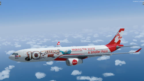 More information about "Aerosoft Airbus A330-343 Airasia X 9M-XXF 10 Xciting Years"