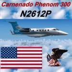 More information about "Carenado Phenom 300 N2612P USA"
