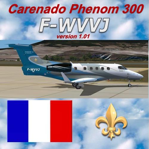 More information about "Carenado Phenom 300 F-WVVJ"