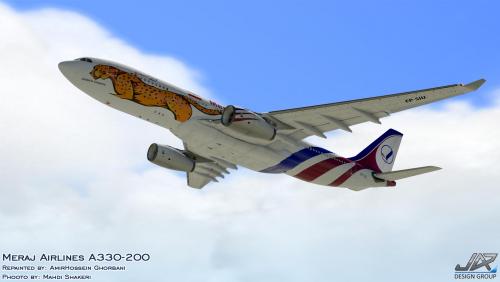 More information about "Meraj Air A332 - Panther Livery"