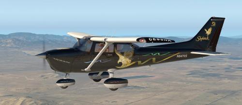 More information about "Cessna C172 Skyhawk "Golden Skyhawk" N8470S Limited Edition for XP11"