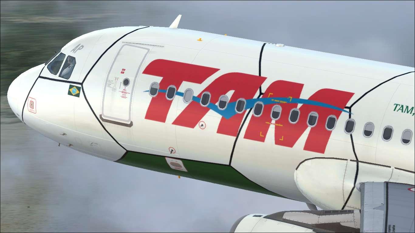 TAM "Brazilian Football Confederation" PR-MAP Airbus A320 IAE