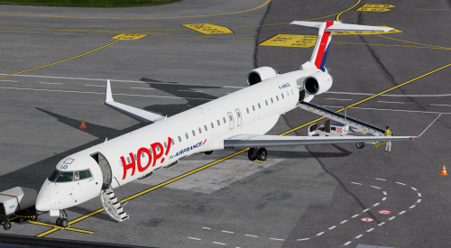 More information about "CRJ1000  HOP ! For AIRFRANCE -  F-HMLO  - 4K"