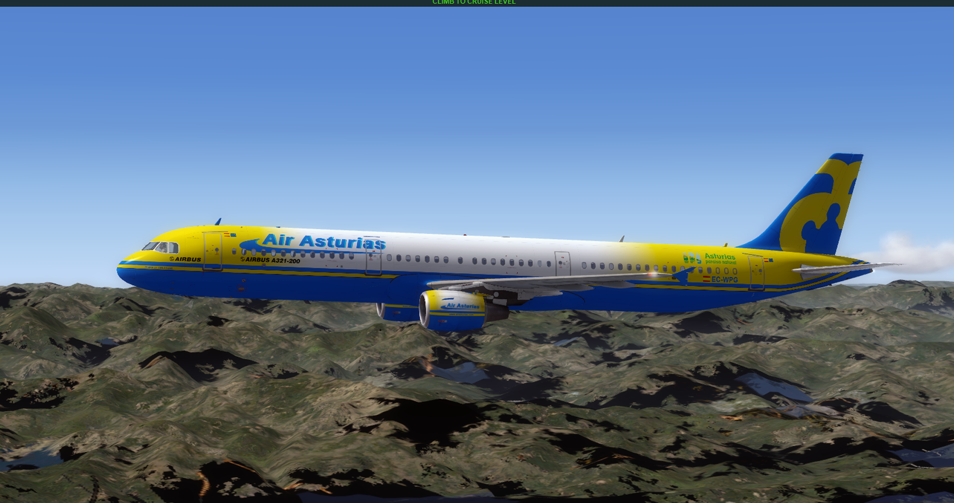 Airbus A321-200 AIR ASTURIAS