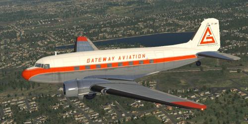 More information about "Gateway Aviation CF-JWP for VSKYLABS C-47 Skytrain and DC-3 Airliner"