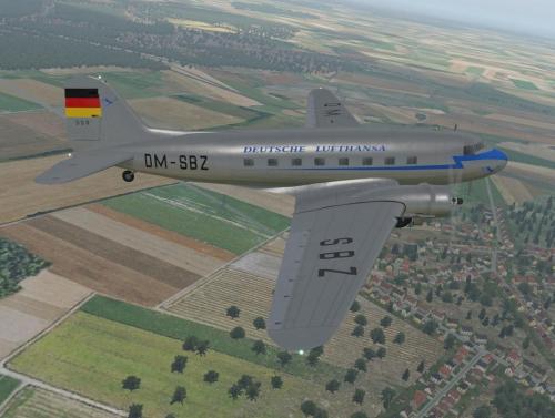 More information about "Lufthansa (East Germany) DM-SBZ for VSKYLABS C-47 Skytrain and DC-3 Airliner"