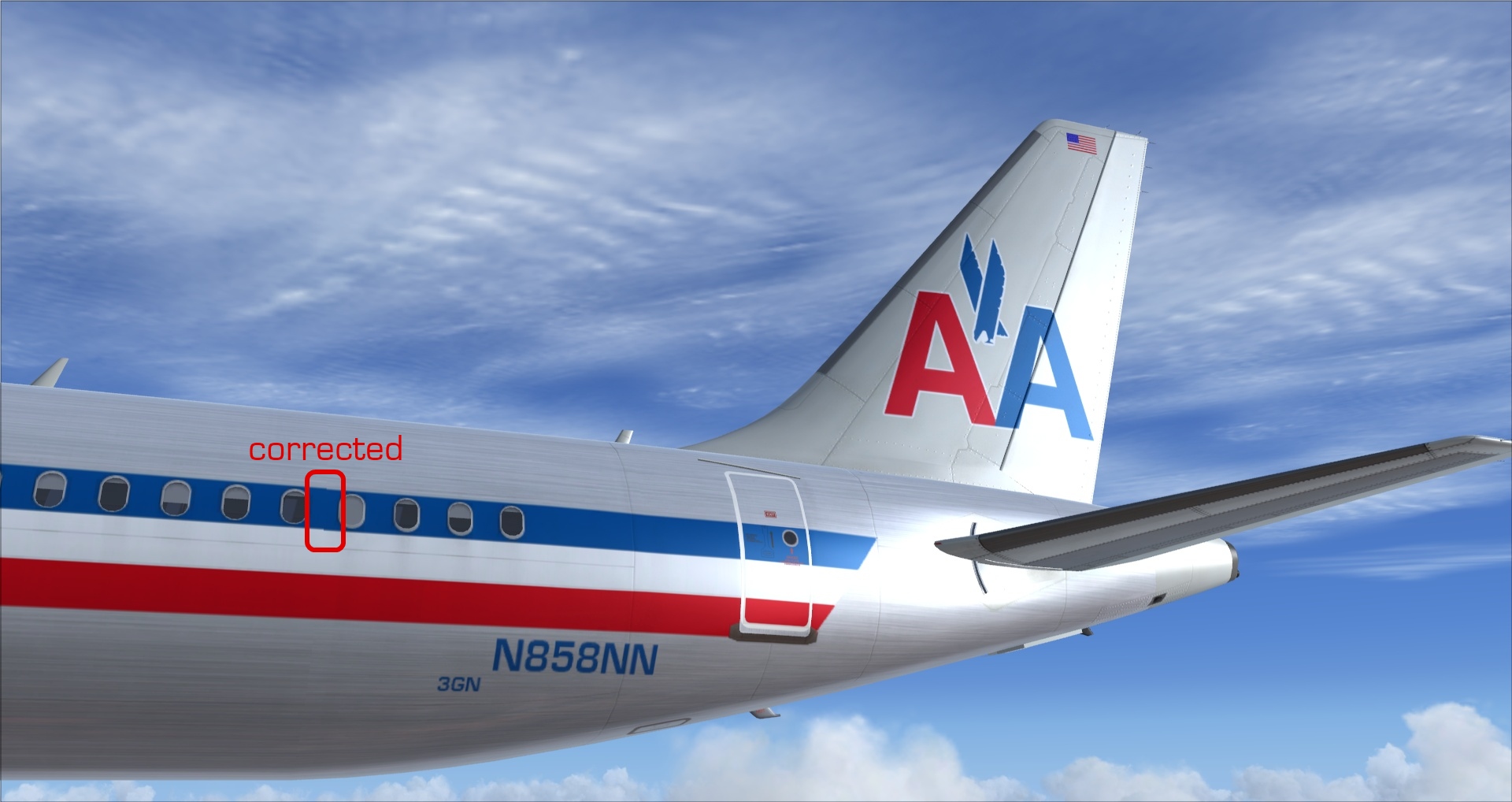 More information about "American Airlines A321 IAE N858NN"