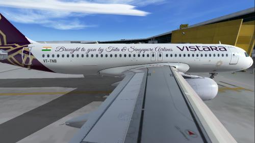 More information about "Vistara Airlines VT-TNB A320NEO CFM Special Livery HD"