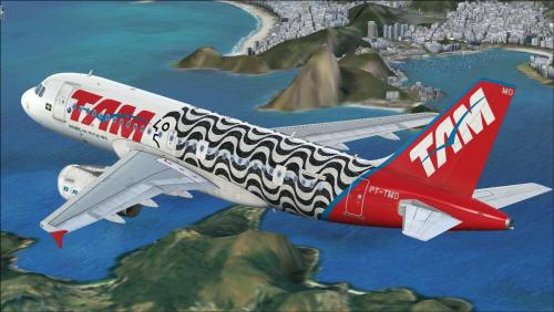 More information about "TAM "Rio 450 Anos" PT-TMD Airbus A319 IAE"