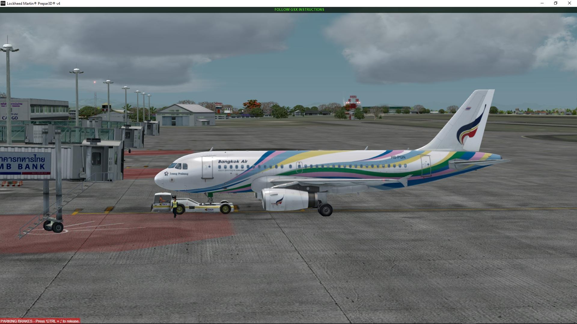 Bangkok Airways A319  HS-PGN