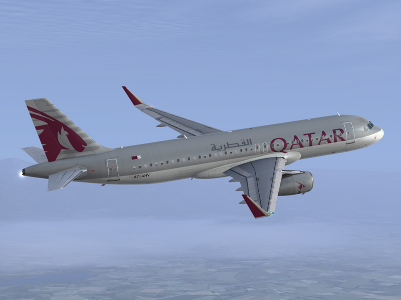 More information about "Airbus A320 NEO Qatar A7-AHV"