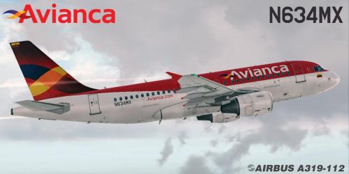 More information about "Avianca Airbus A319-112 N634MX"