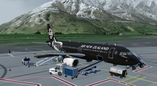 More information about "Airbus A320 IAE Air New Zealand ZK-OAB Black Livery"