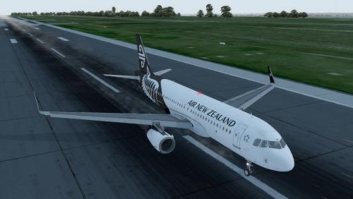 More information about "Airbus A320 IAE Sharklets Air New Zealand ZK-OXG Fern Livery"