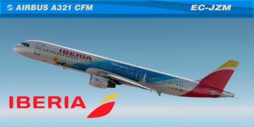 More information about "Iberia "Disneyland 25" Airbus A321 CFM (EC-JZM)"