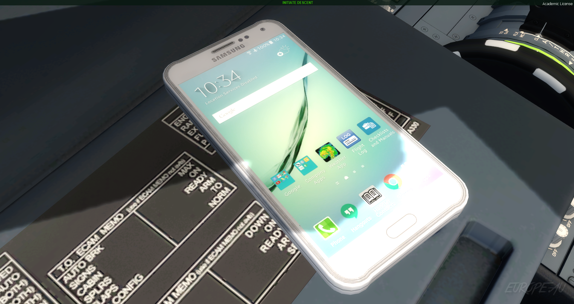 Samsung EFB Phone Texture