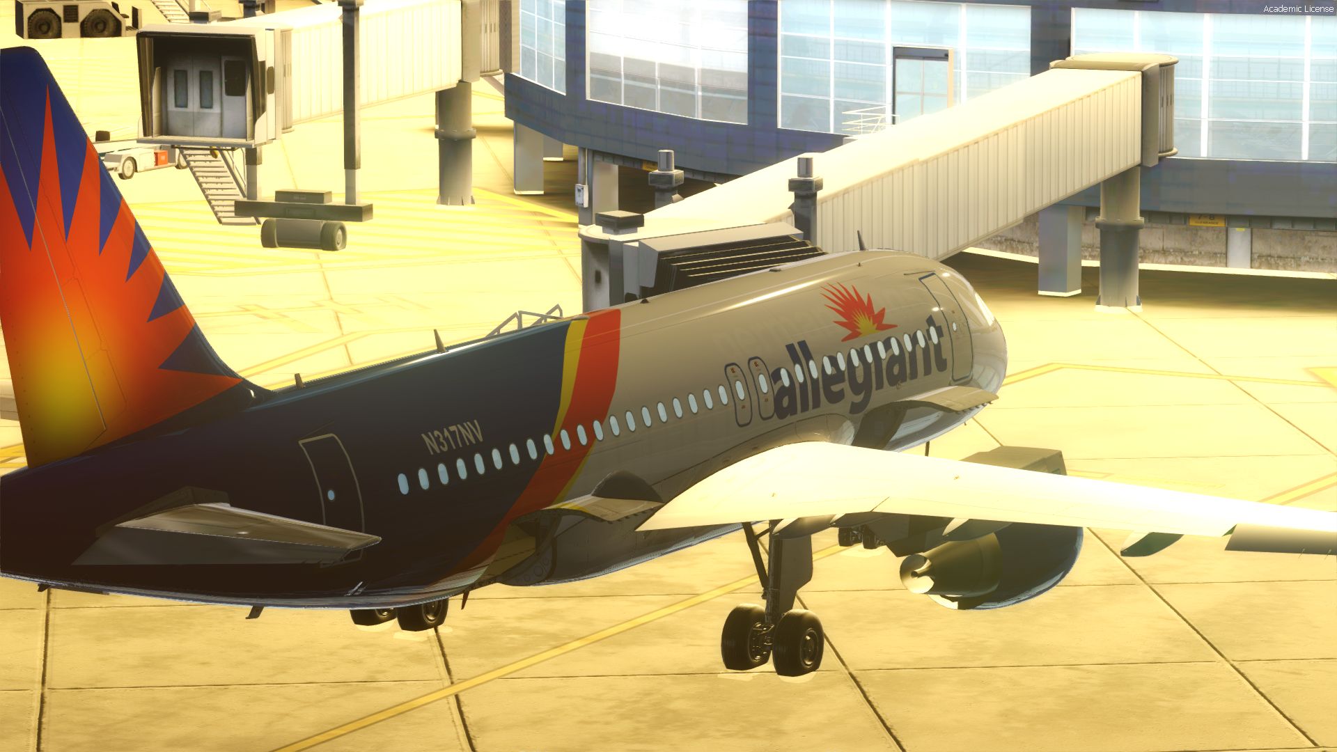 More information about "Allegiant Air A319 for AS Pro Series A319"
