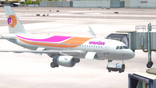 More information about "Fictional Hawaiian Airlines A319 for AS Pro Series A319"
