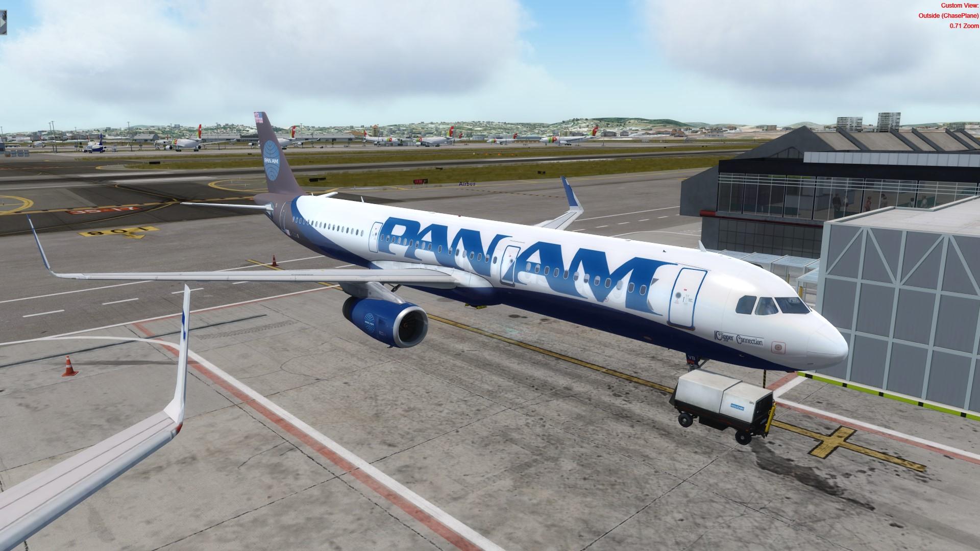 AIRBUS A321NEO (IAE) PAN AM  NEW LIVERY!!!!!!