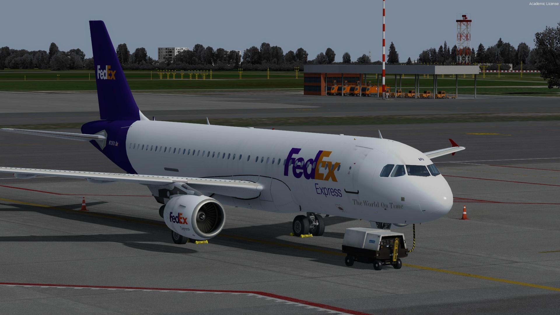 FedEx - Airbus A320 CFM professional FedEx N719FD (Fictional)