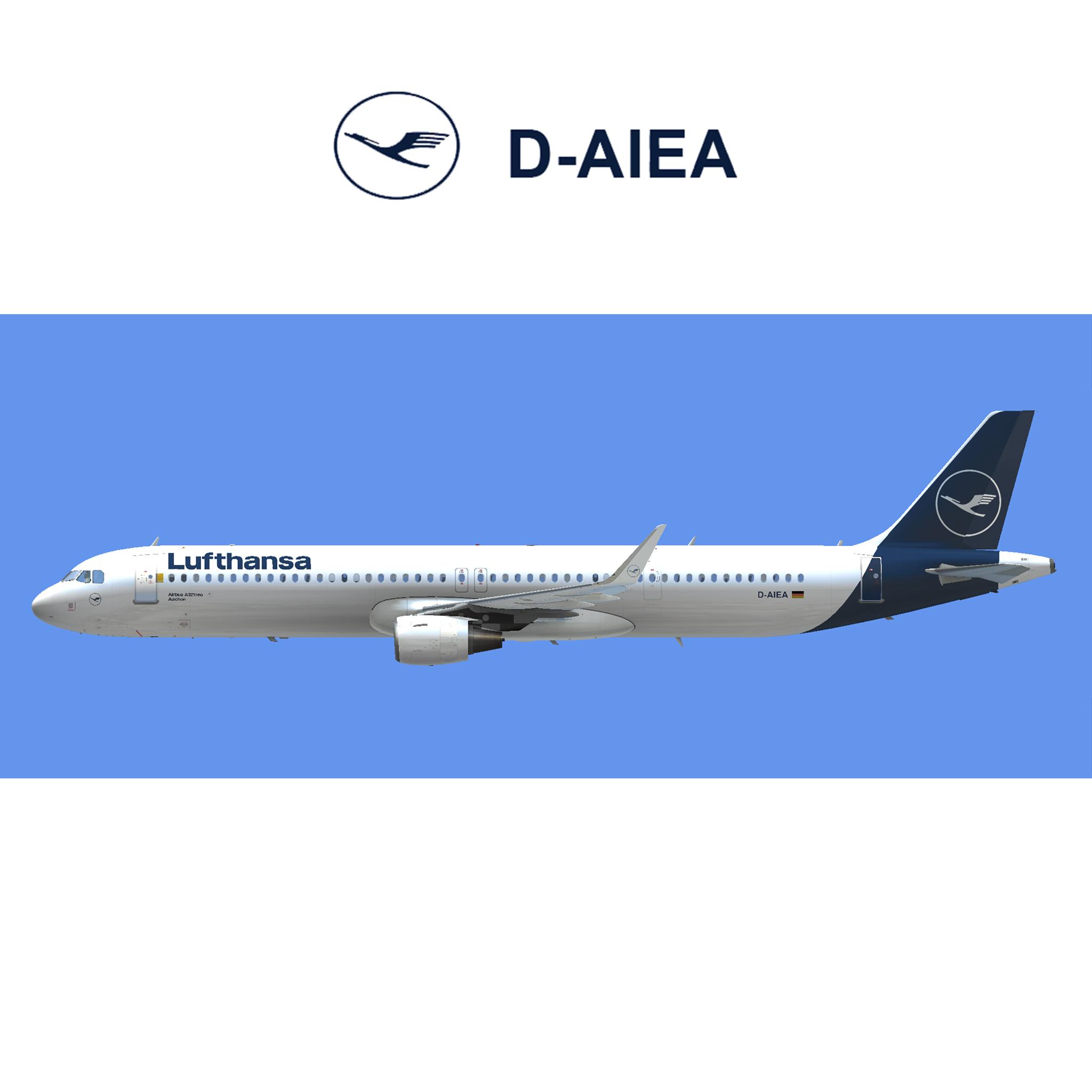 Airbus A321-271 Lufthansa D-AIEA