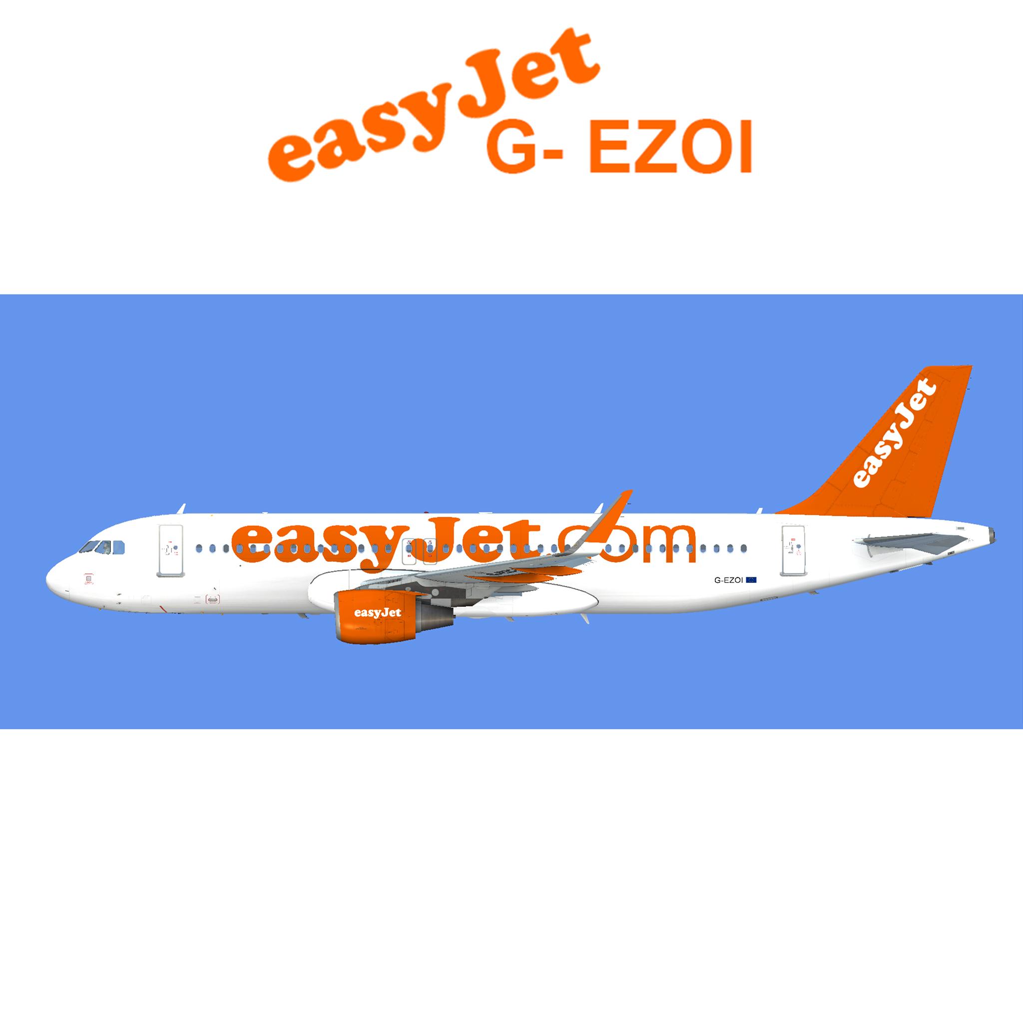 Airbus A320-214 easyJet G-EZOI