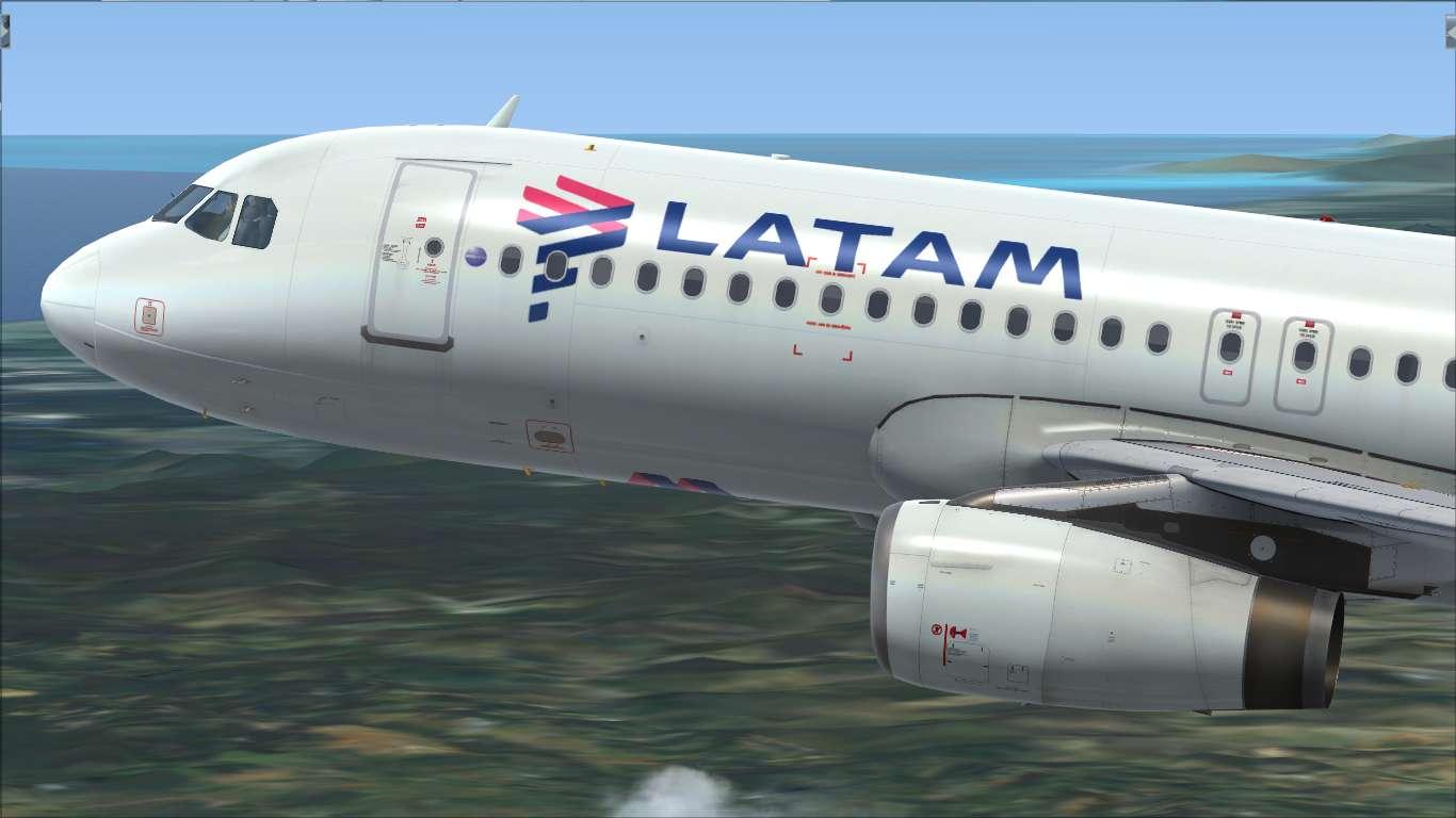 LATAM Brasil PR-MBS Airbus A320 IAE