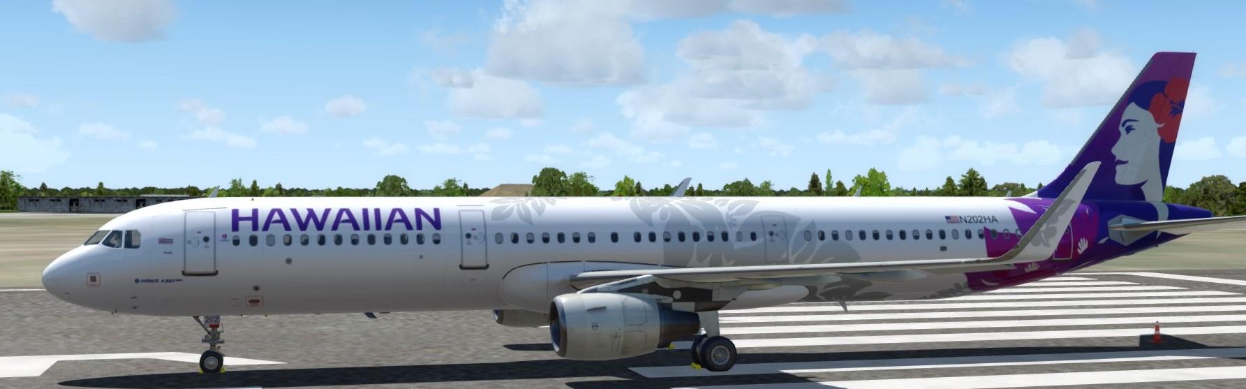 Hawaiian Airlines A321 P3DV4