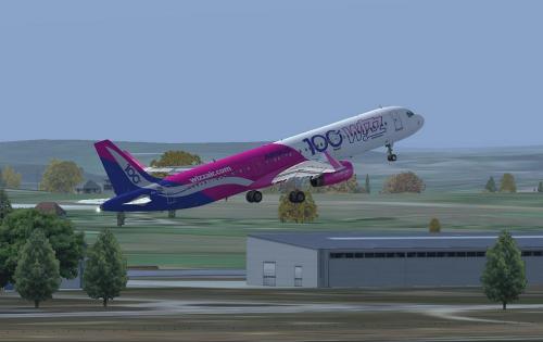More information about "Aerosoft Airbus A321 Wizzair HA-LTD (100th Airbus for Wizzair livery)"