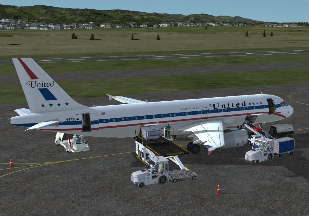 United Airlines Retro for A320 Pro (P3Dv4)