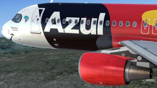 More information about "Azul Linhas Aéreas Brasileiras "Disney" PR-YSH Airbus A320 CFM"