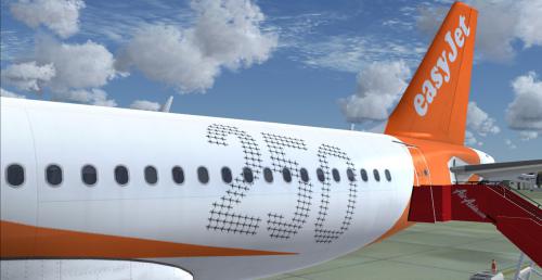 More information about "Airbus A320-214 CFM easyJet Sharklet G-EZOL '250th Airbus'"