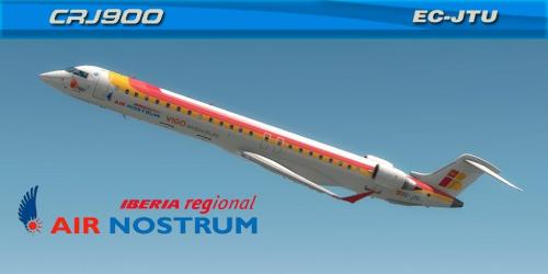 Air Nostrum "VIGO #ASEAOFLIFE" (EC-JTU) Bombardier CRJ-900
