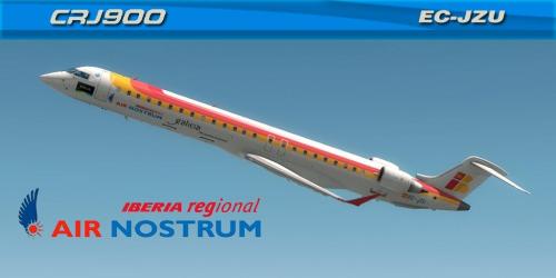 More information about "Air Nostrum "GALICIA" (EC-JZU) Bombardier CRJ-900"