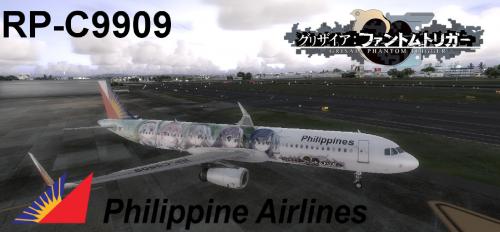 More information about "Airbus A321-231SL Philippine Airlines Grisaia Phantom Trigger Livery RP-C9909 (Fiction)"
