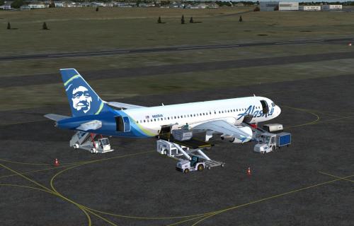 More information about "Alaska Airlines Standard Color for A320 Pro (P3Dv4)"