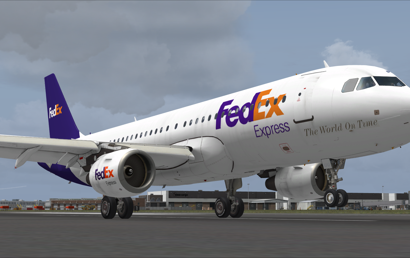 More information about "Aerosoft Airbus A320 CFM - FedEx (Fictional)"