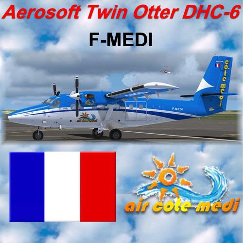 More information about "Aerosoft Twin Otter F-MEDI "air cote medi""