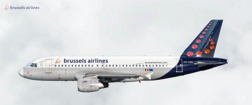 More information about "Brussels Airlines OO-SSW (White Nose & Dirty)"