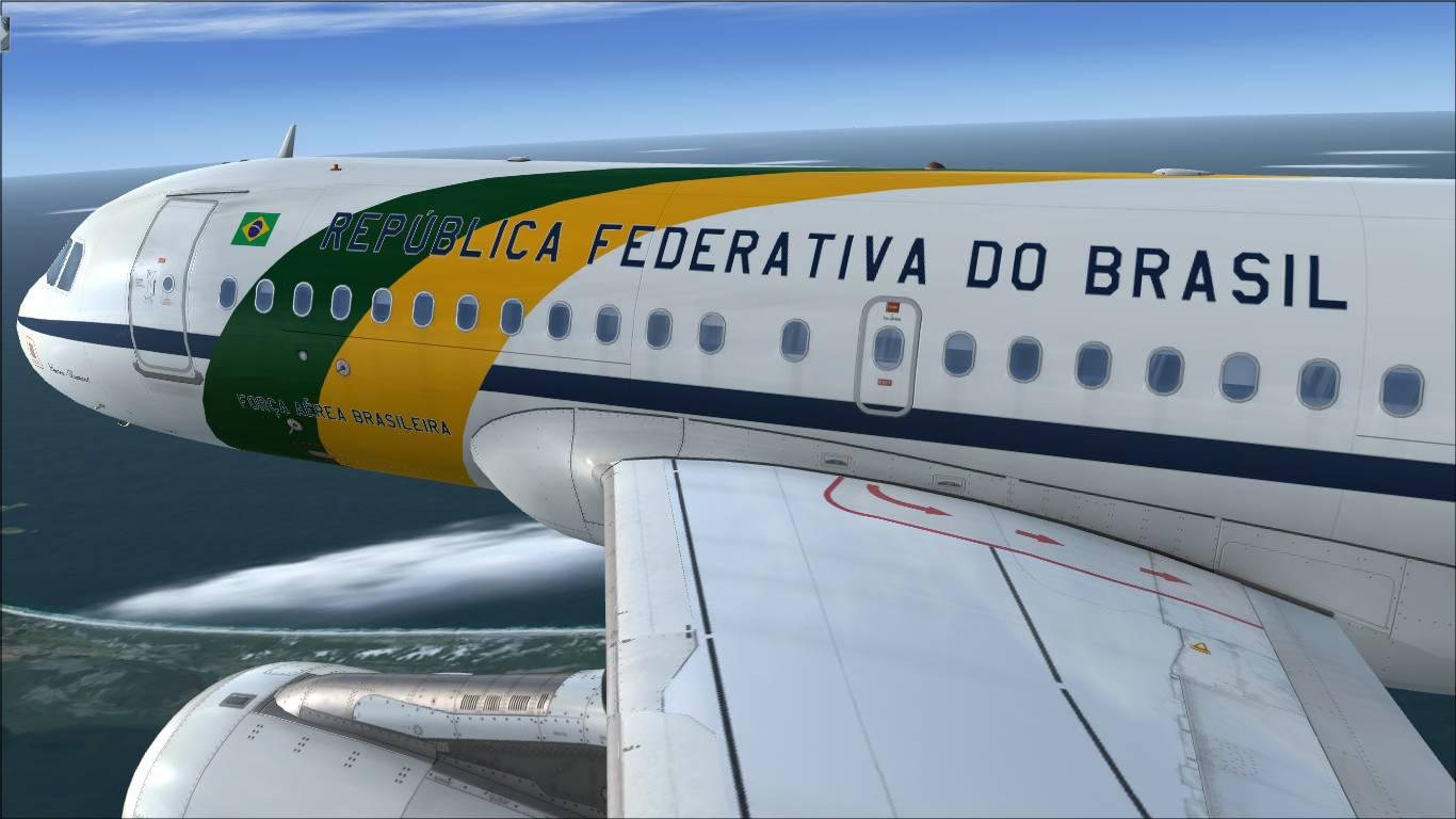 Brazilian Air Force VC-1 2101 Airbus A319CJ IAE