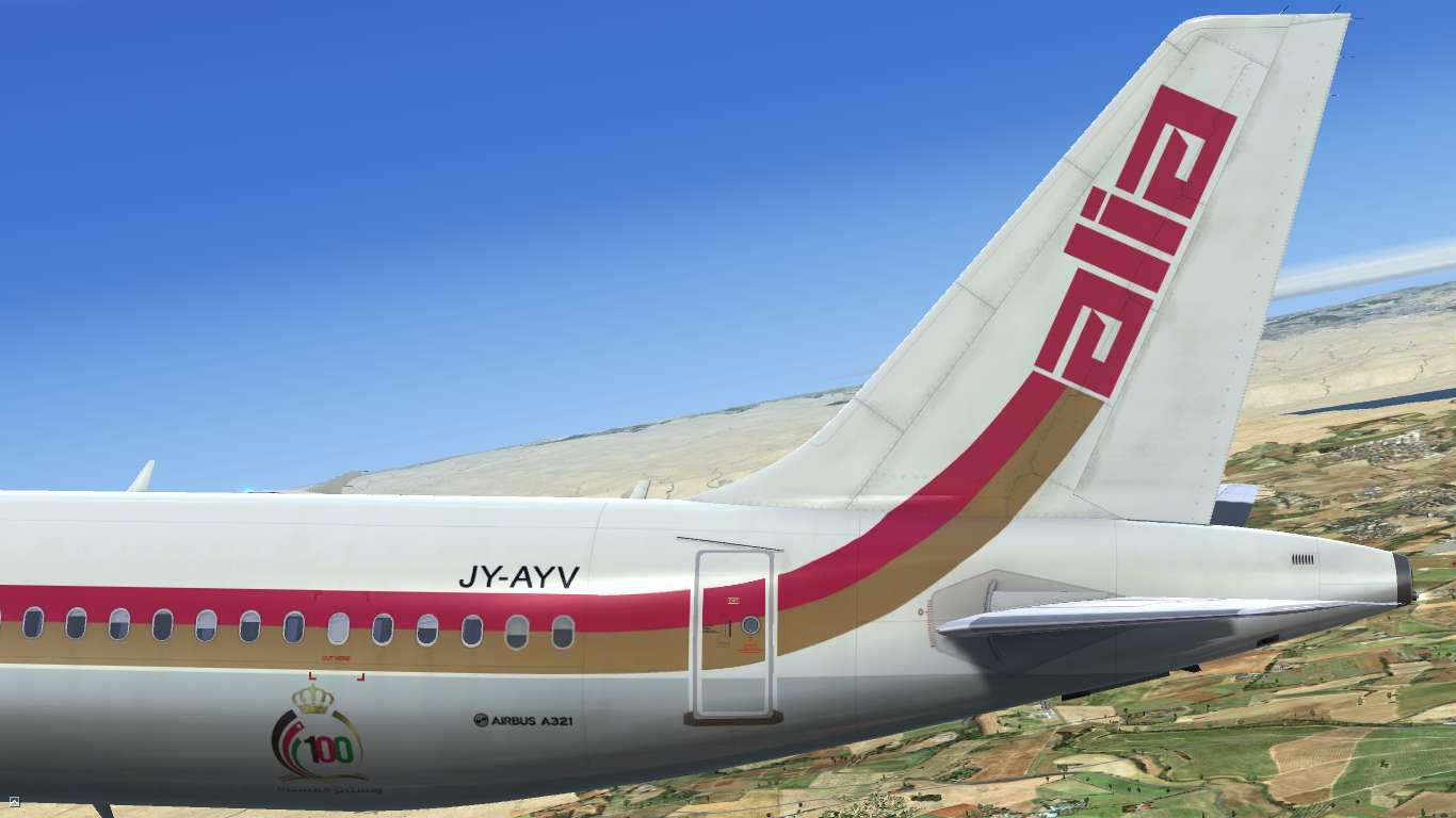 Royal Jordanian "100 Years of Jordanian State" JY-AYV Airbus A321 IAE
