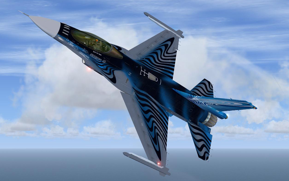 More information about "BAF F-16 solo display FA-110"