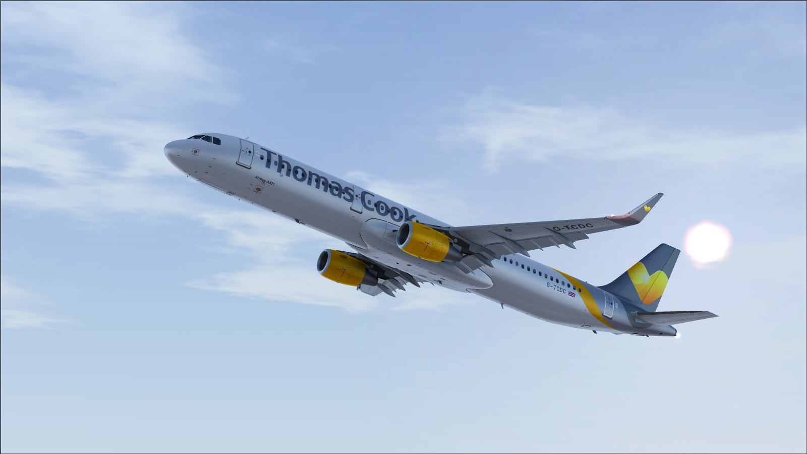 More information about "Airbus A321 CFM Sharklet Thomas Cook Sunny Heart G-TCDC"
