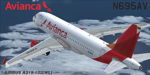 More information about "Avianca Colombia Airbus A319-132(WL) N695AV"