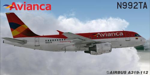 More information about "Avianca Colombia Airbus A319-112 N992TA"