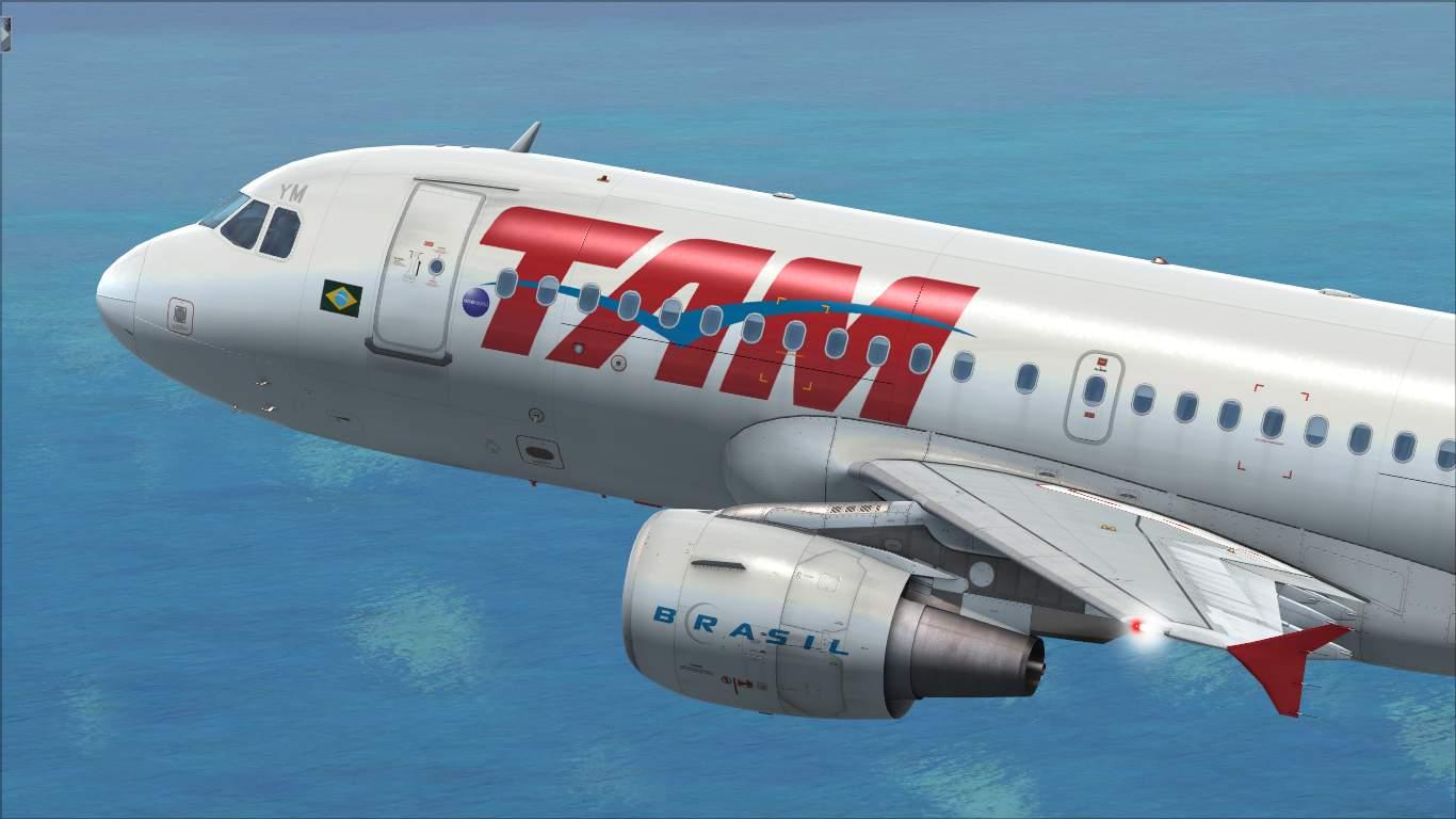TAM PR-MYM Airbus A319 CFM