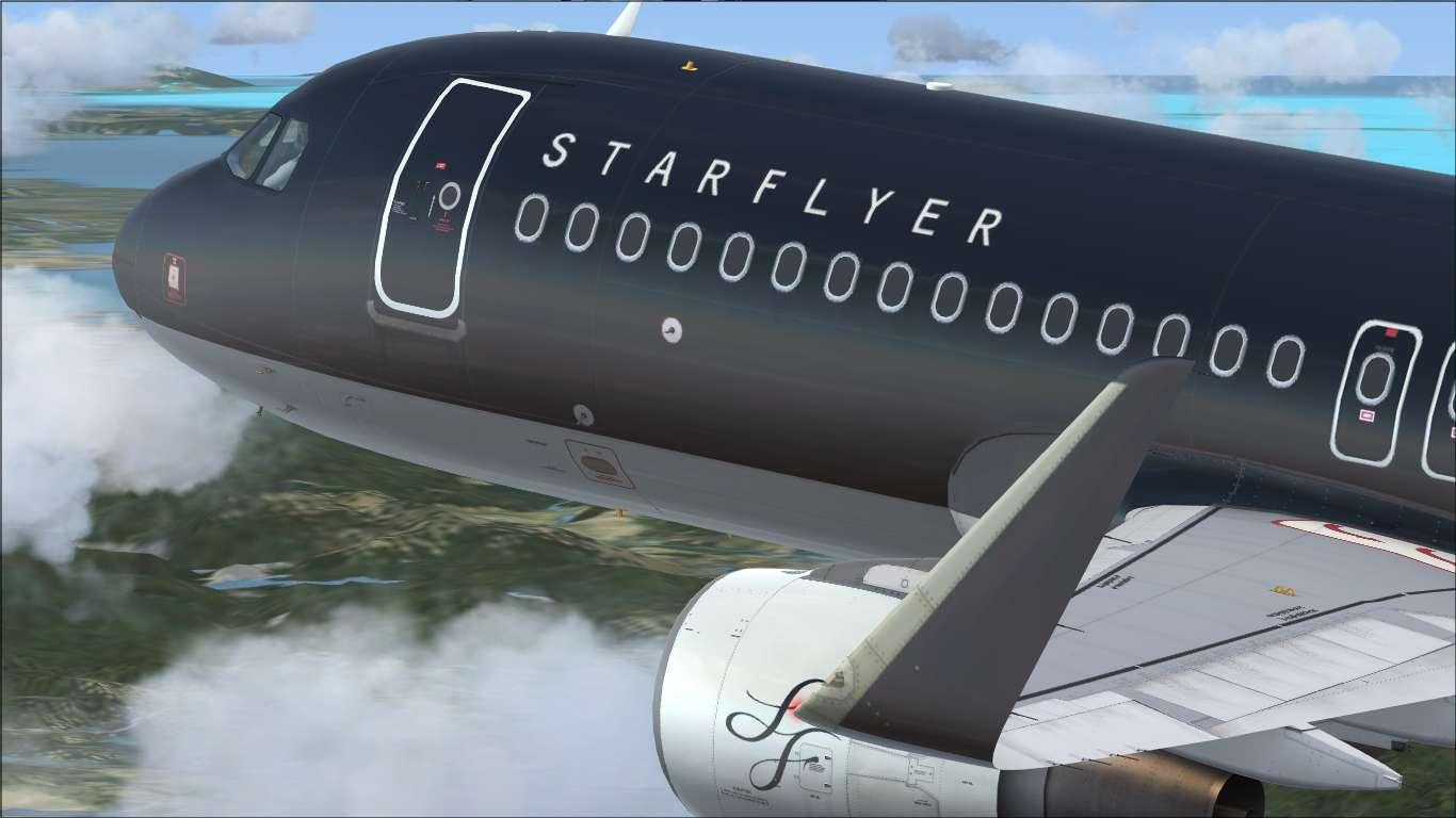 StarFlyer JA25MC Airbus A320 CFM